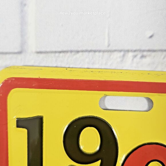 1993 Shrine Circus Detroit Michigan License Plate vintage collectible item - Picture 5 of 7